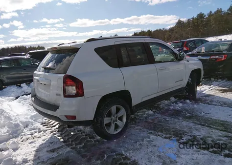 2014 Jeep Compass Latitude from USA, damaged, VIN 1C4NJDEB5ED722620
